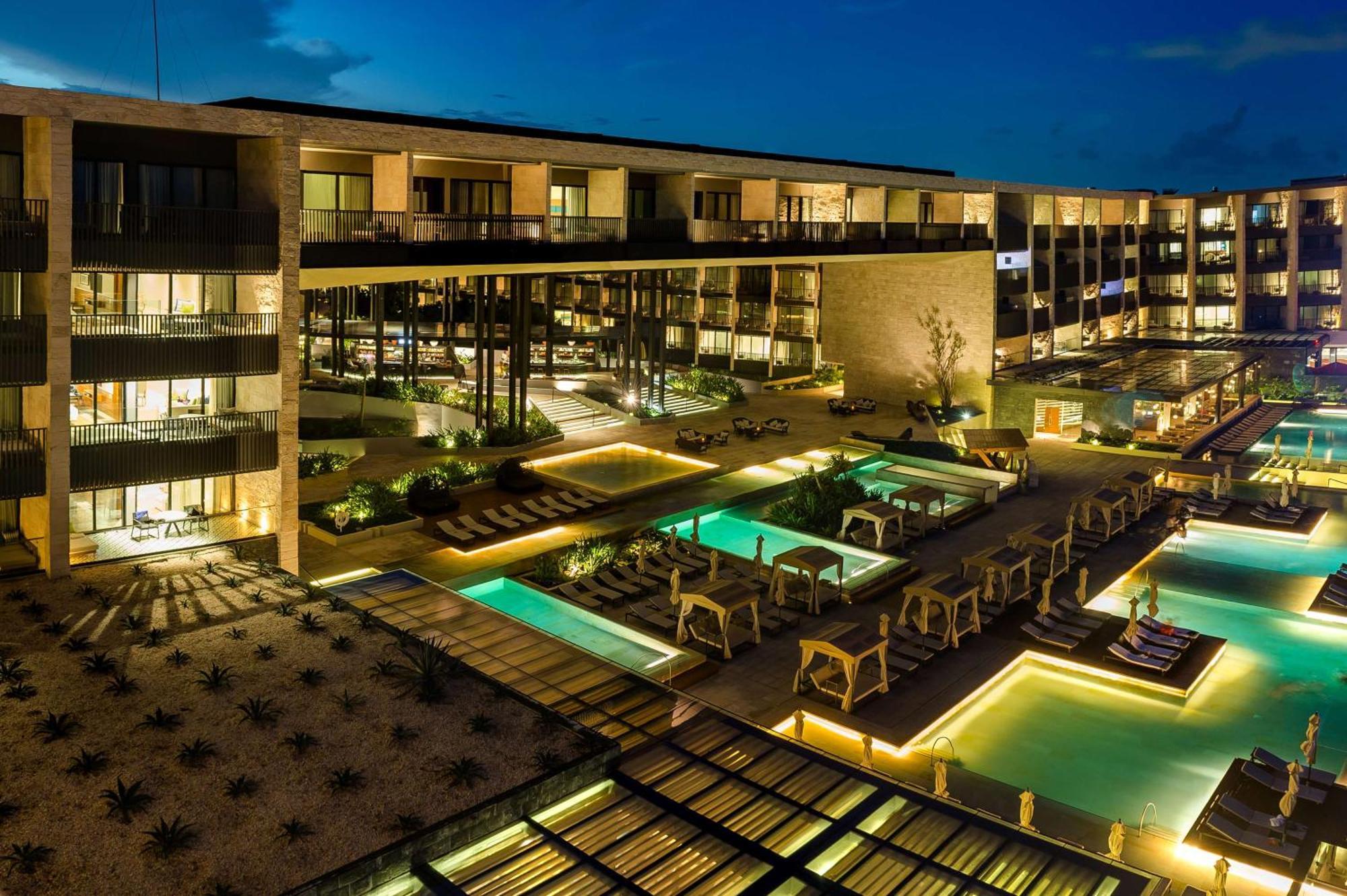 Grand Hyatt Playa del Carmen Resort Exterior foto